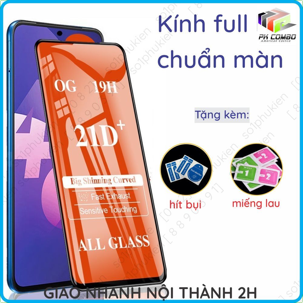 Kính cường lực Samsung A35 5G/ A55 5G/ A54/ A53 5G/ A73 5G full keo, chuẩn màn