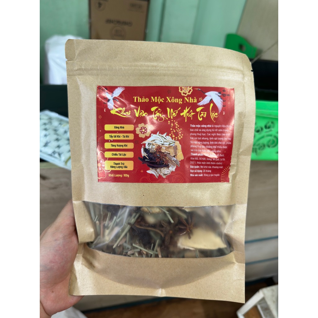 GÓI THẢO DƯỢC XÔNG NHÀ 100G