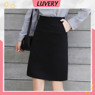 Chân Váy A Chớm Gối Công Sở Kiểu Dáng Đơn Giản CV01
