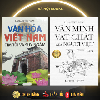 sách - combo 2 cuốn Văn Hóa Vệt Nam Tìm Tòi Và Suy Ngẫm + Văn Minh Vật Chất Của Người Việt - MinhLam