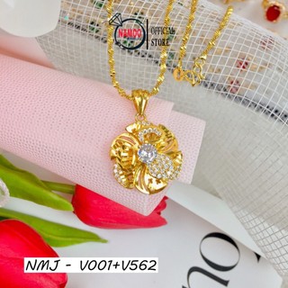 Dây chuyền Hoa Mai Mạ Vàng Nữ V562 Namoo Jewelry