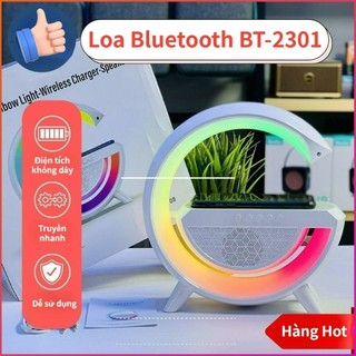 Loa bluetooth chữ g tích hợp đèn led rgb và sạc không dây nghe nhạc hay âm thanh chuẩn access- loa chữ g củ loa