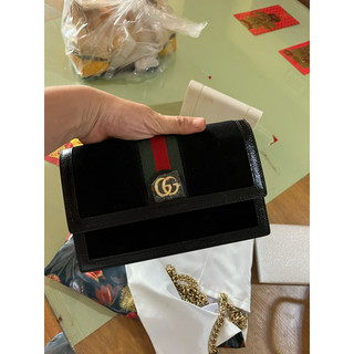 Túi gc wooc da thật 19cm