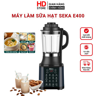 Máy làm sữa hạt đa năng SEKA E400 14in1 công suất 1800W, dung tích lớn 1.7L, chất liệu thép không gỉ 304 bền bỉ