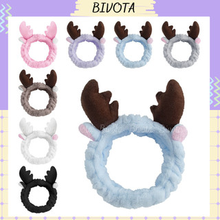 Băng đô Bivota turban sừng hươu cài tóc, trang điểm, rửa mặt cực dễ thương B26