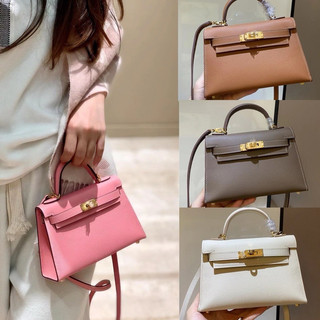 Túi Hờ Mờ 1 quai mini size 19 khoá vàng bản chất đẹp