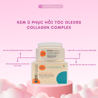 Kem Ủ Tóc Olexrs Hair Salon Argan Oil Collagen Complex Repair Mask 500ml