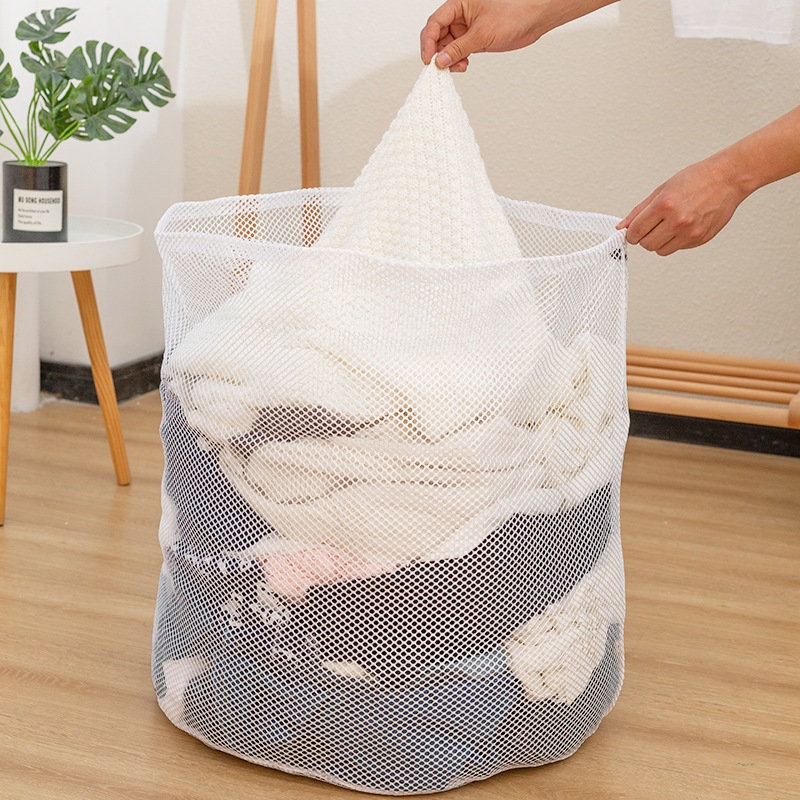 Túi Lưới Giặt Đồ TEKCO STATION Có Dây Rút Khóa Kéo, Túi Giặt Đồ Máy Giặt Bằng Sợi Vải Lưới Không Bung Sợi | BigBuy360 - bigbuy360.vn