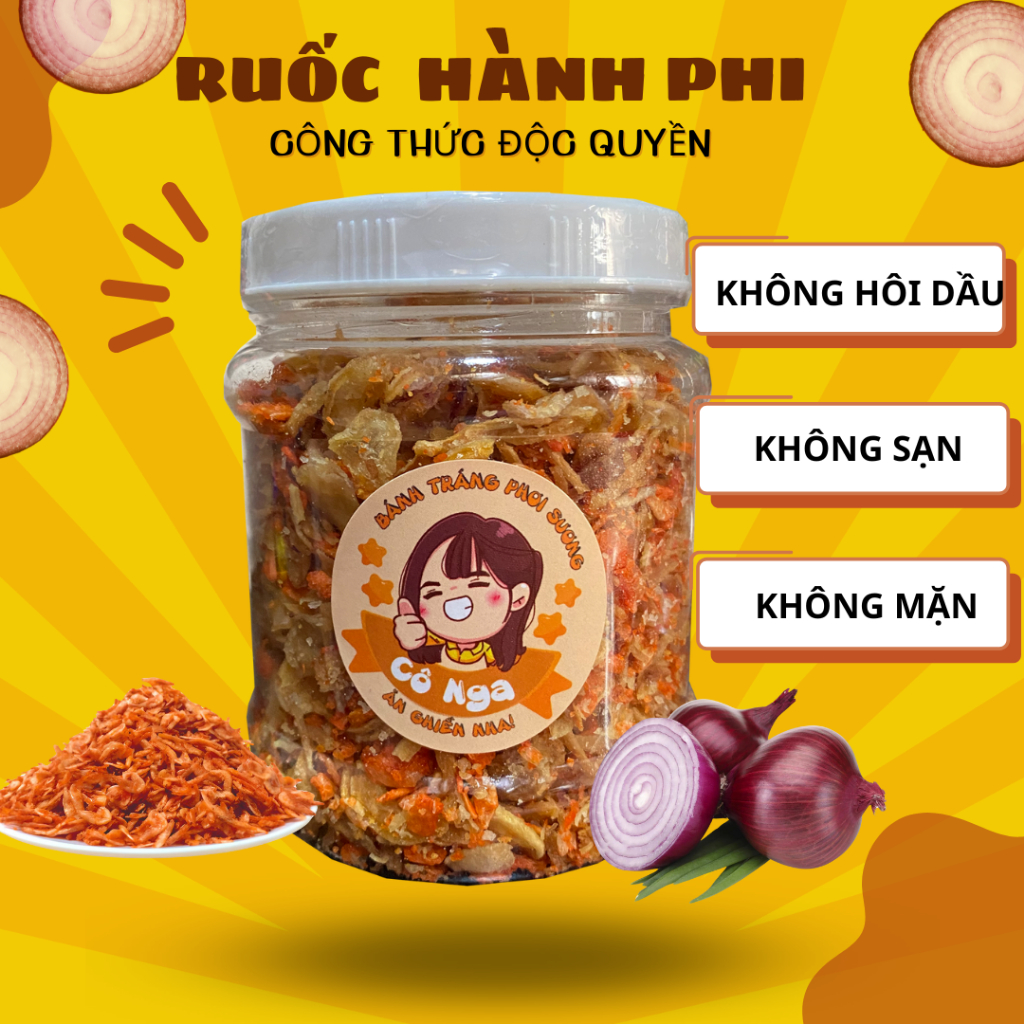 Ruốc hành phi Cô Nga hủ 100gr