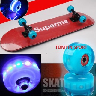 Bánh ván trượt sáng đèn led bền đẹp - phụ kiện ván trượt TOMTIN SPORT