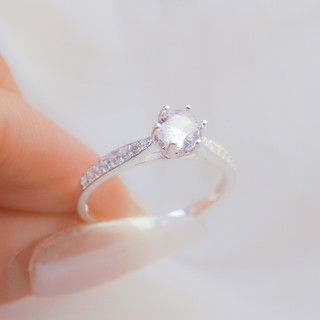 Nhẫn bạc nữ Radiant Ring Silver - Nhẫn bạc ta cao cấp 8187SV
