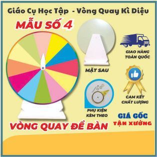 Vòng Quay May Mắn - Chiếc Nón Kì Diệu - size 60cm