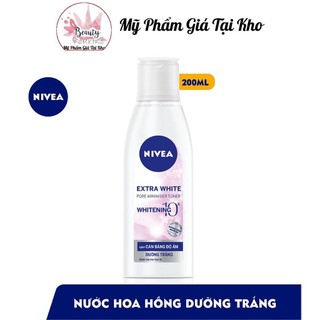 Nước hoa hồng Nivea giúp dưỡng trắng da & se khít lỗ chân lông (200ml)