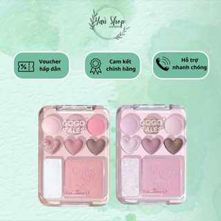Bảng mắt má highlight 3 in 1 Gogotales Stick Sweet Heart (GT609)