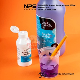 Dung môi acrylic MM Flow Medium 250ml/ Medium Gloass 250ml/ Medium matte135ml
