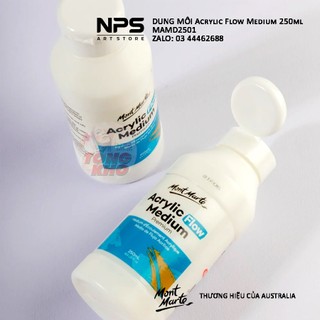 Dung môi acrylic MM Flow Medium 250ml/ Medium Gloass 250ml/ Medium matte135ml