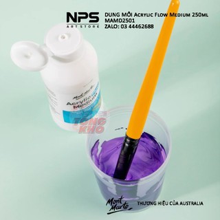 Dung môi acrylic MM Flow Medium 250ml/ Medium Gloass 250ml/ Medium matte135ml