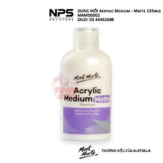 Dung môi acrylic MM Flow Medium 250ml/ Medium Gloass 250ml/ Medium matte135ml