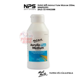 Dung môi acrylic MM Flow Medium 250ml/ Medium Gloass 250ml/ Medium matte135ml