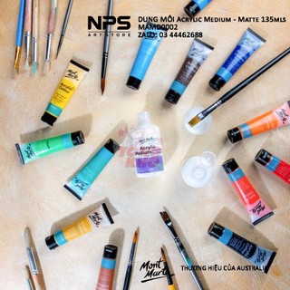 Dung môi acrylic MM Flow Medium 250ml/ Medium Gloass 250ml/ Medium matte135ml