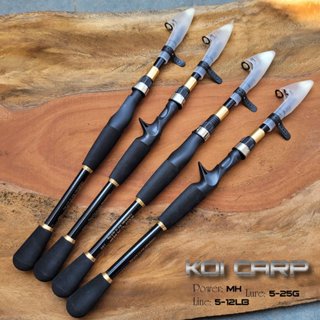 Cần câu lure rút gọn Koi Carp nhỏ gọn tiện mang bên mình CM49