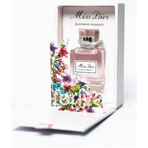SET Nước Hoa Miss D.i.o.r Blooming Bouquet EDT 5ML - Phiên Bản Hộp Hoa millefiori