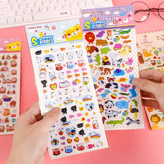Sticker 3d nổi hoạt hình cho bé trai bé gái