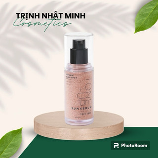 Serum chống nắng nâng tone Vely Vely dưỡng sáng, mờ thâm nám, cấp ẩm