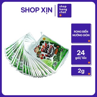 [LỐC 24 GÓI] Sack Rong Biển Taokaenoi BIG BANG Thái Lan Ăn Vặt  Nhiều Vị Lựa Chọn Giòn Tan Healthy