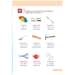 Sách - Lượng từ tiếng Hán hiện đại (sách in màu, có ví dụ minh họa dễ hiểu)  hơn 210 lượng từ