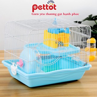 Lồng lâu đài cho Hamster Chuồng Hamster lâu đài cao cấp 31cm - Pettot