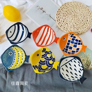 CHÉN SỨ HÌNH CÁ dễ thương, dùng làm chén chấm gia vị, nước chấm,..