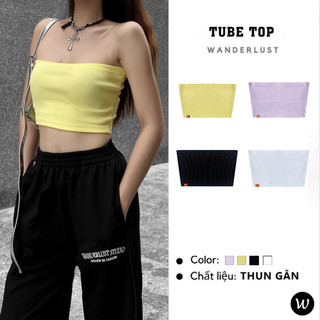 Áo ống thun gân W TubeTop
