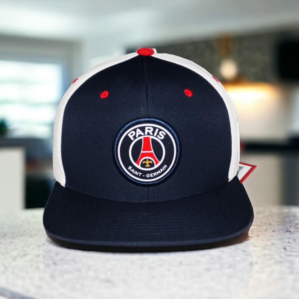 Nón NHS Snapback PSG Xanh Navy Kinh Đô Ánh Sáng PSGBlueBN.