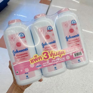 Combo 3 Chai Phấn rôm Johnson Baby Thái Lan 400g