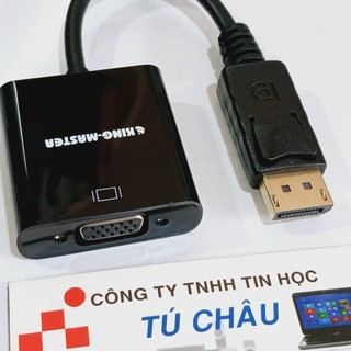 Cáp DisplayPort ra VGA ( DP to VGA ) / Cáp dài 20Cm (KING MATER)