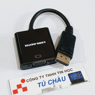 Cáp DisplayPort ra VGA ( DP to VGA ) / Cáp dài 20Cm (KING MATER)
