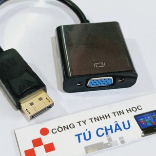 Cáp DisplayPort ra VGA (DP to VGA) / Cáp dài 20Cm