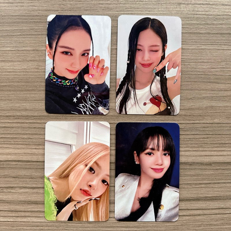 Thẻ Card Bo Góc BLACKPINK BORN PINK 'Shut Down' photocard ghi hình Blink Fanmade Unofficial