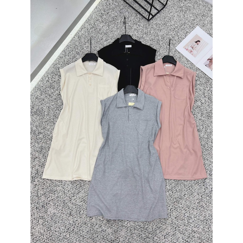 Váy thun có cổ Nana21 V5216