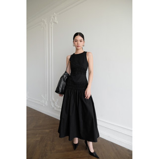 Rubies đầm dài peony dress