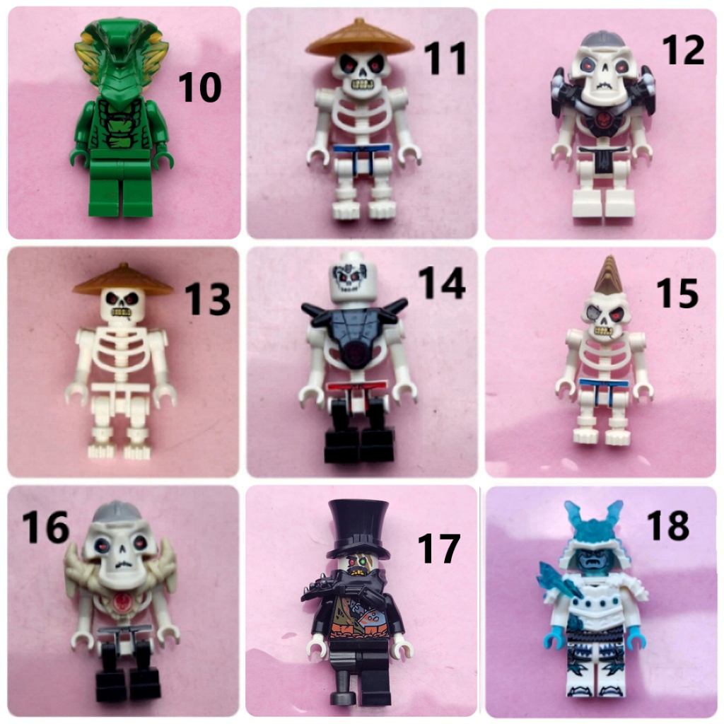 Minifigures Ninjago mẫu 4