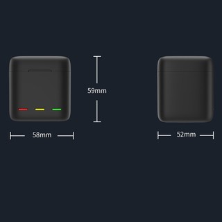 Combo sạc 3 + 2 pin TELESIN cho GOPRO HERO 9/10/11/12 - (CSG9-01)