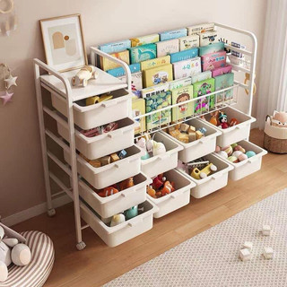 [Sẵn] Kệ để sách để đồ chơi cho bé 2in1