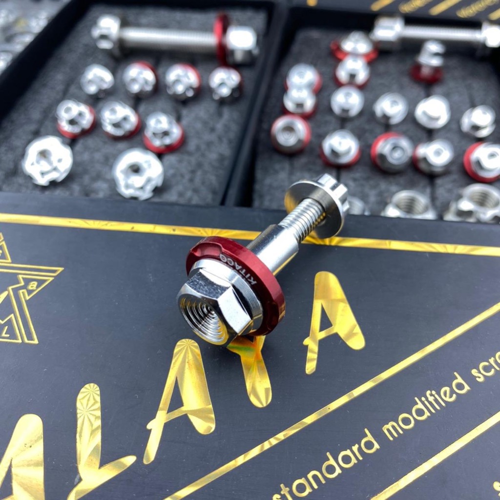 ỐC TAY THẮNG ĐĨA SALAYA INOX 304 (WAVE, DREAM, EX,)