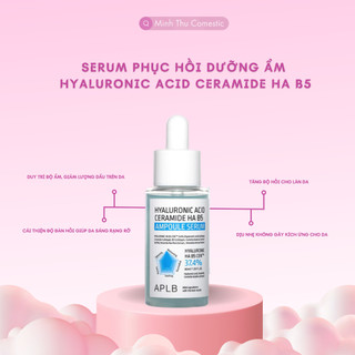 Serum phục hồi dưỡng ẩm APLB HA B5 Ceramide Hàn Quốc 40ml