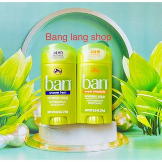 Lăn khử mùi ban 24h shower fresh invisible solid