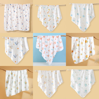 Khăn Tắm, Khăn Quấn Bé Sơ Sinh Vải Cotton 100% Sợi Bông Tự Nhiên An Toàn Cho Bé