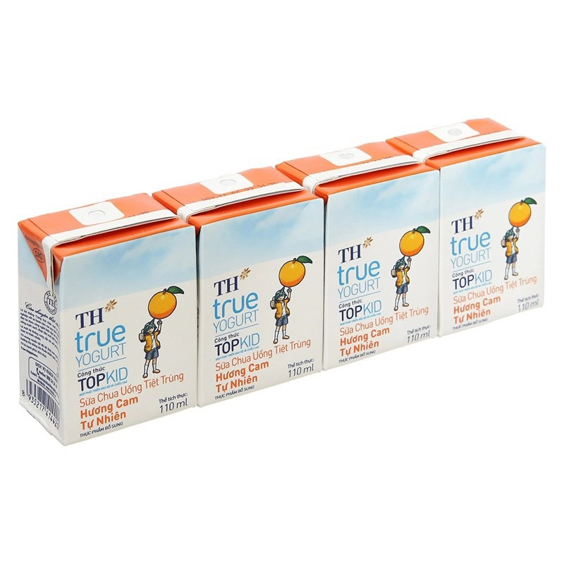 Lốc 4 hộp sữa TH True Yogurt