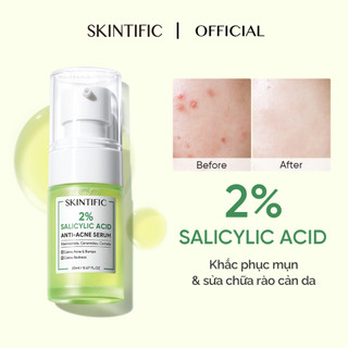 Serum cải thiện vấn đề mụn 2% BHA SKINTIFIC 20ml